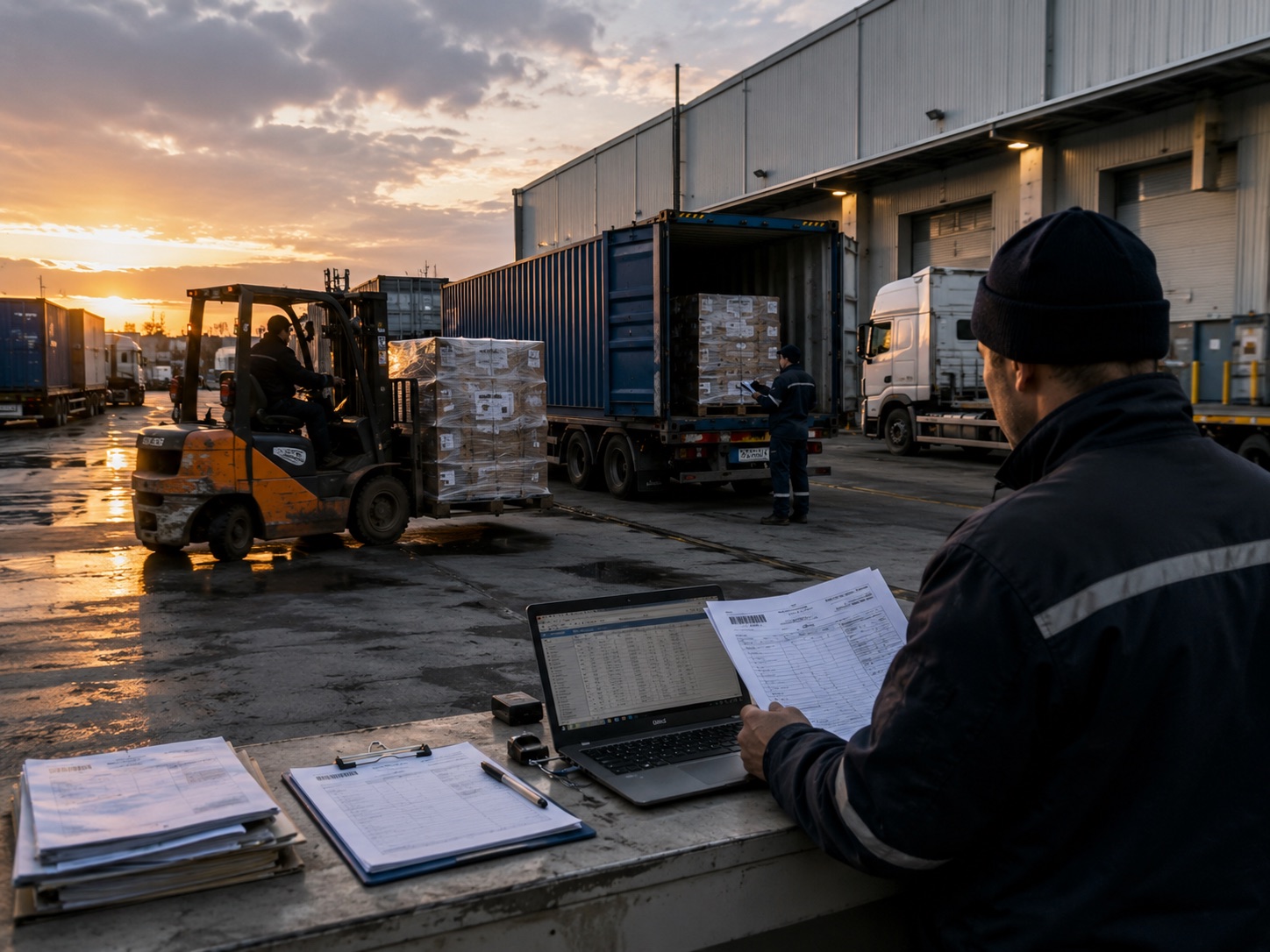 International transport and logistics operation